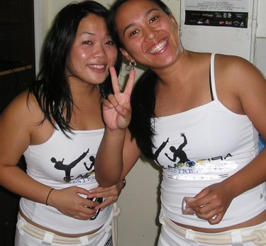 She's the one on the left